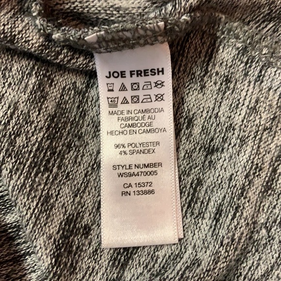 Joe Fresh short fitted sleeveless grey dress, size medium - Picture 5 of 5